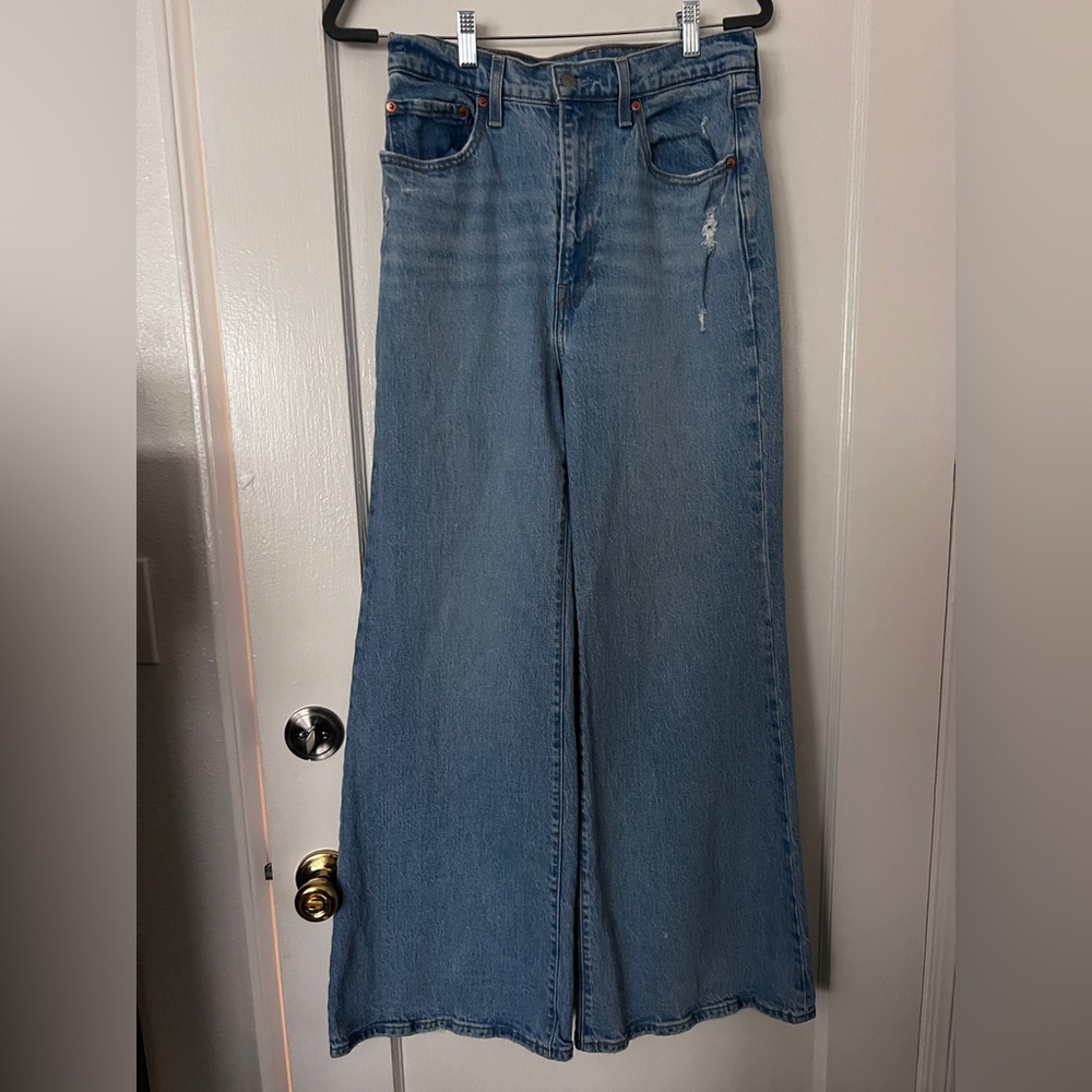 Levi's Light Blue Flare Jeans